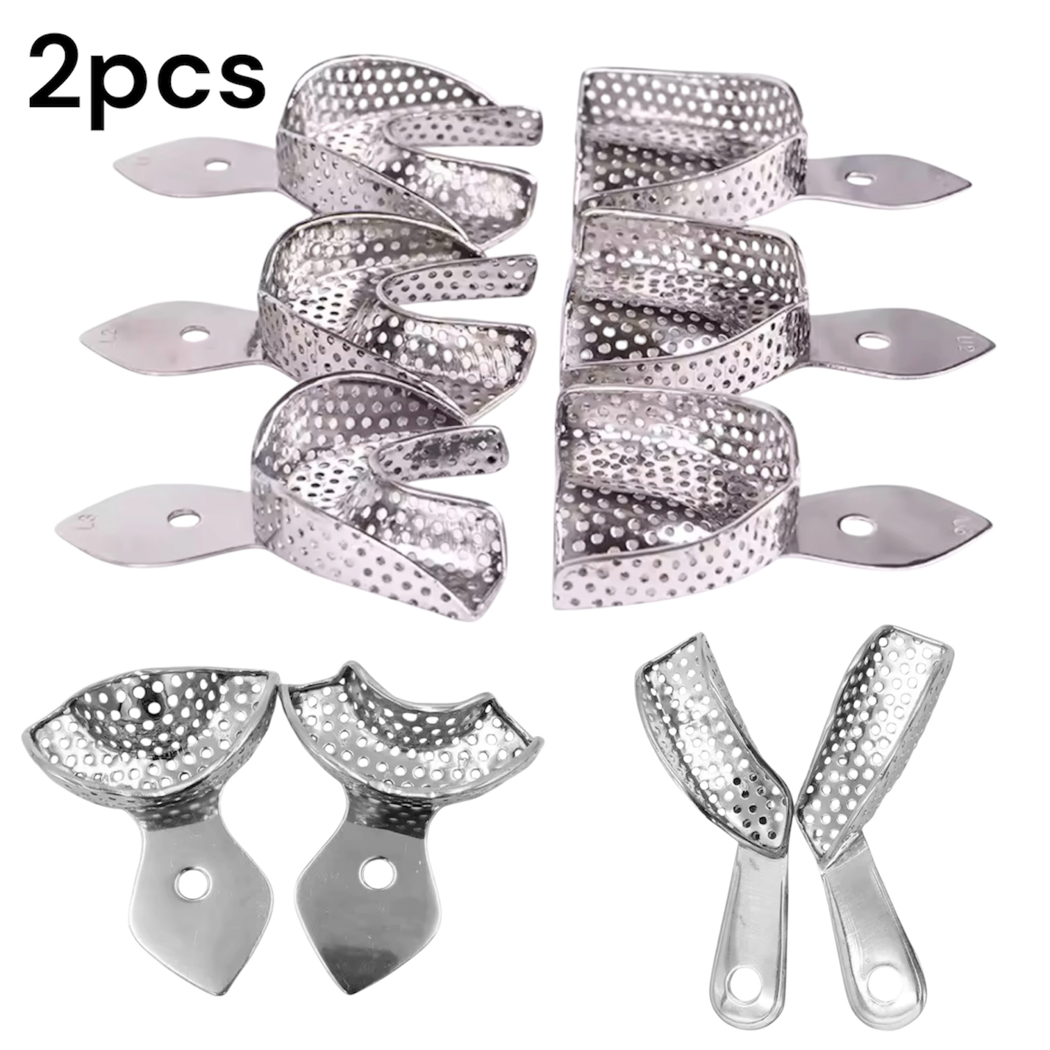 Teeth Whitening Trays - DENILK Lot de 2 paquets de