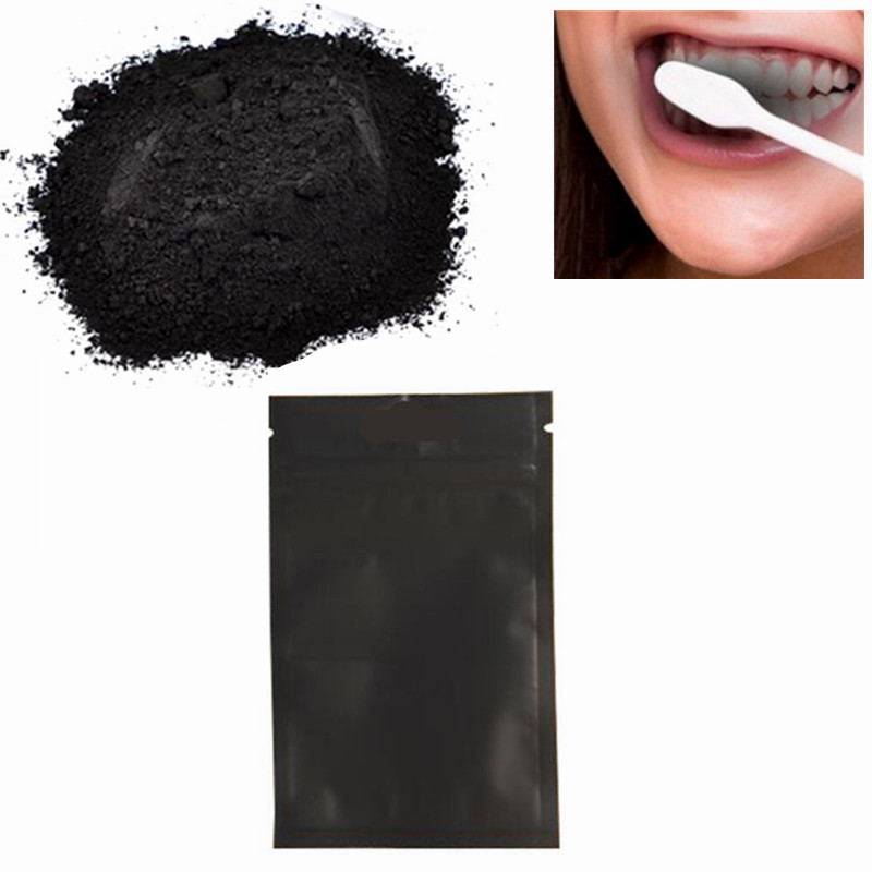 Teeth Whitening Powder - Poudre de charbon de bambou pour