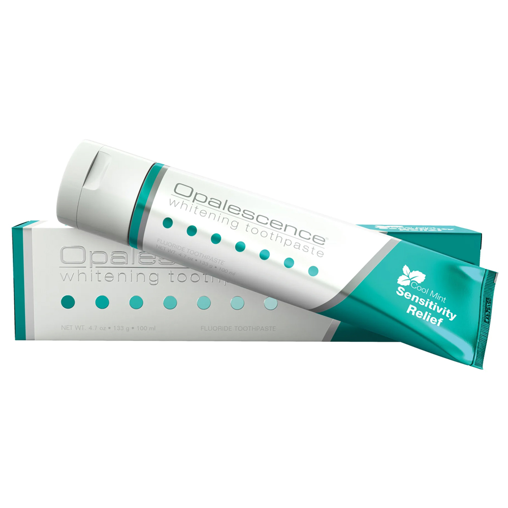 Teeth Whitening Gel Opalescence - Opalwisdom-Dentifrice Blanchissant pour Dents Sensibles, Menthe