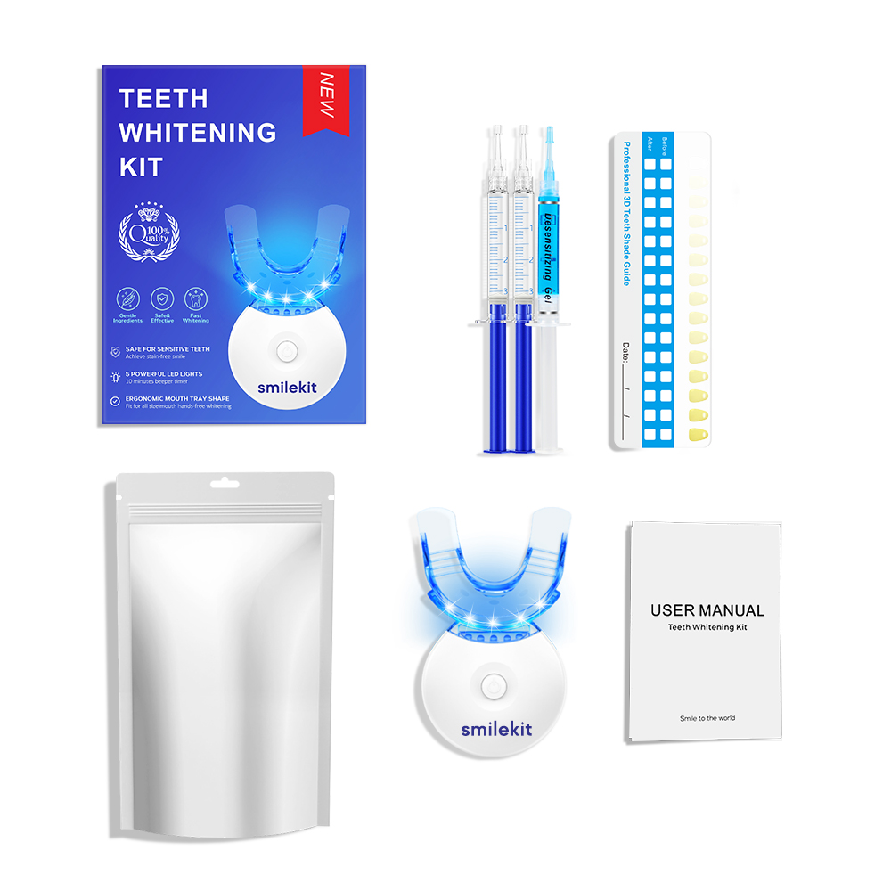 Teeth Whitening Gels - Kit de blanchiment des dents –