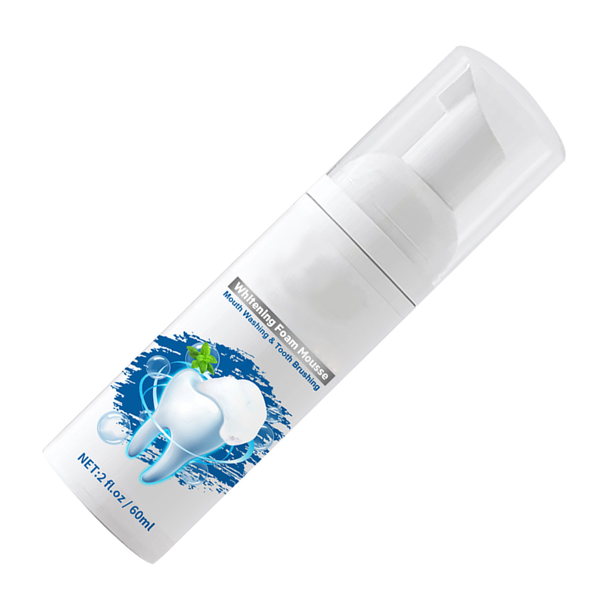 Teeth Whitening Foam Toothpaste - Mousse dentifrice blanchissante 60 ml –
