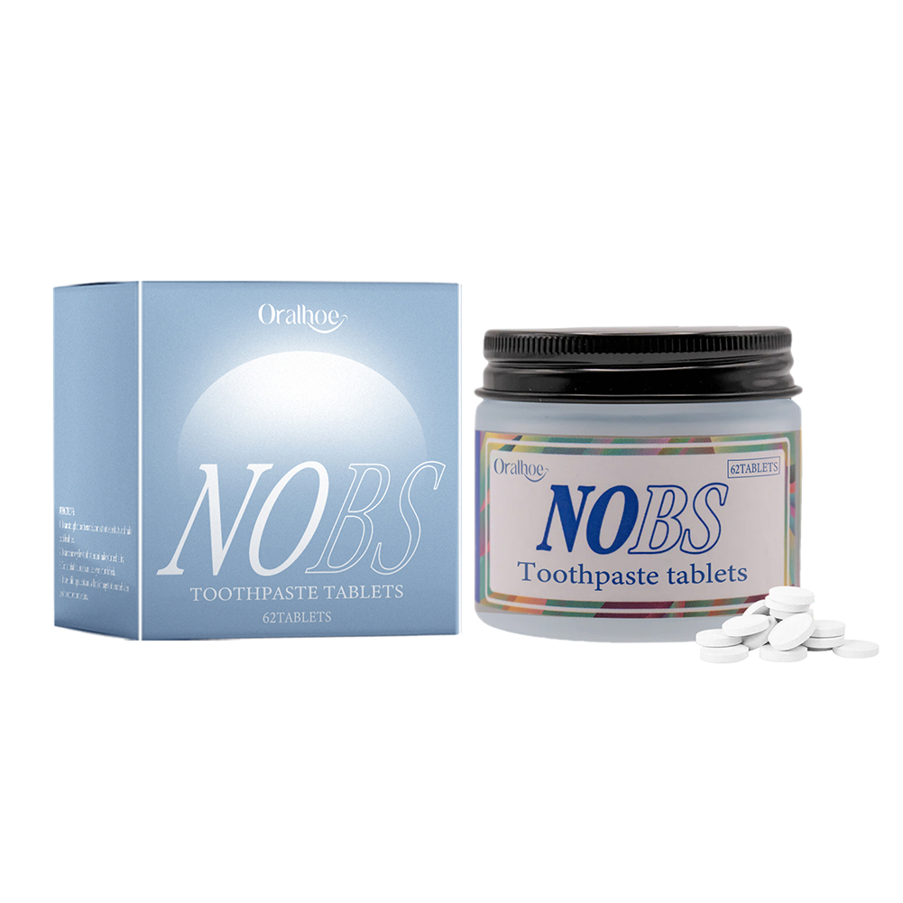 Teeth Whitening Oil Pulling - NOBS Comprimés de dentifrice - Nano