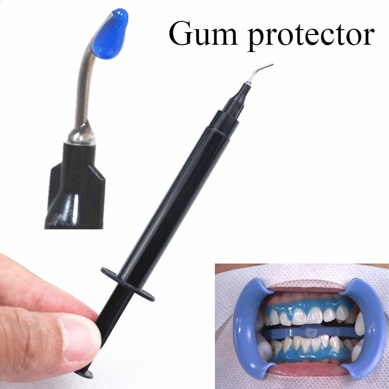 Teeth Whitening Blue Light - Protection des gencives dentaires, barrière gingivale