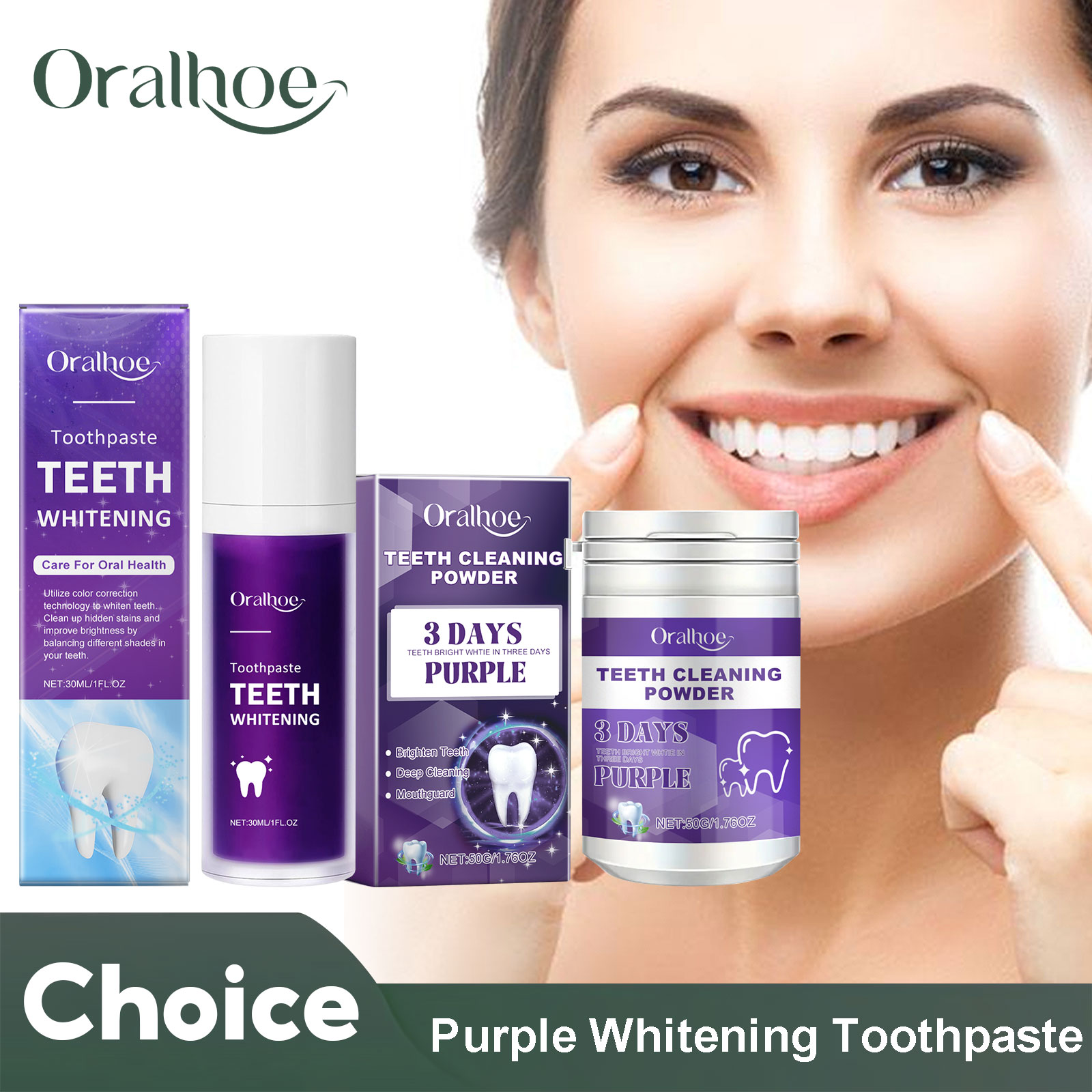 Dentifrice de blanchiment des  - Teeth Whitening Powder avis et prix