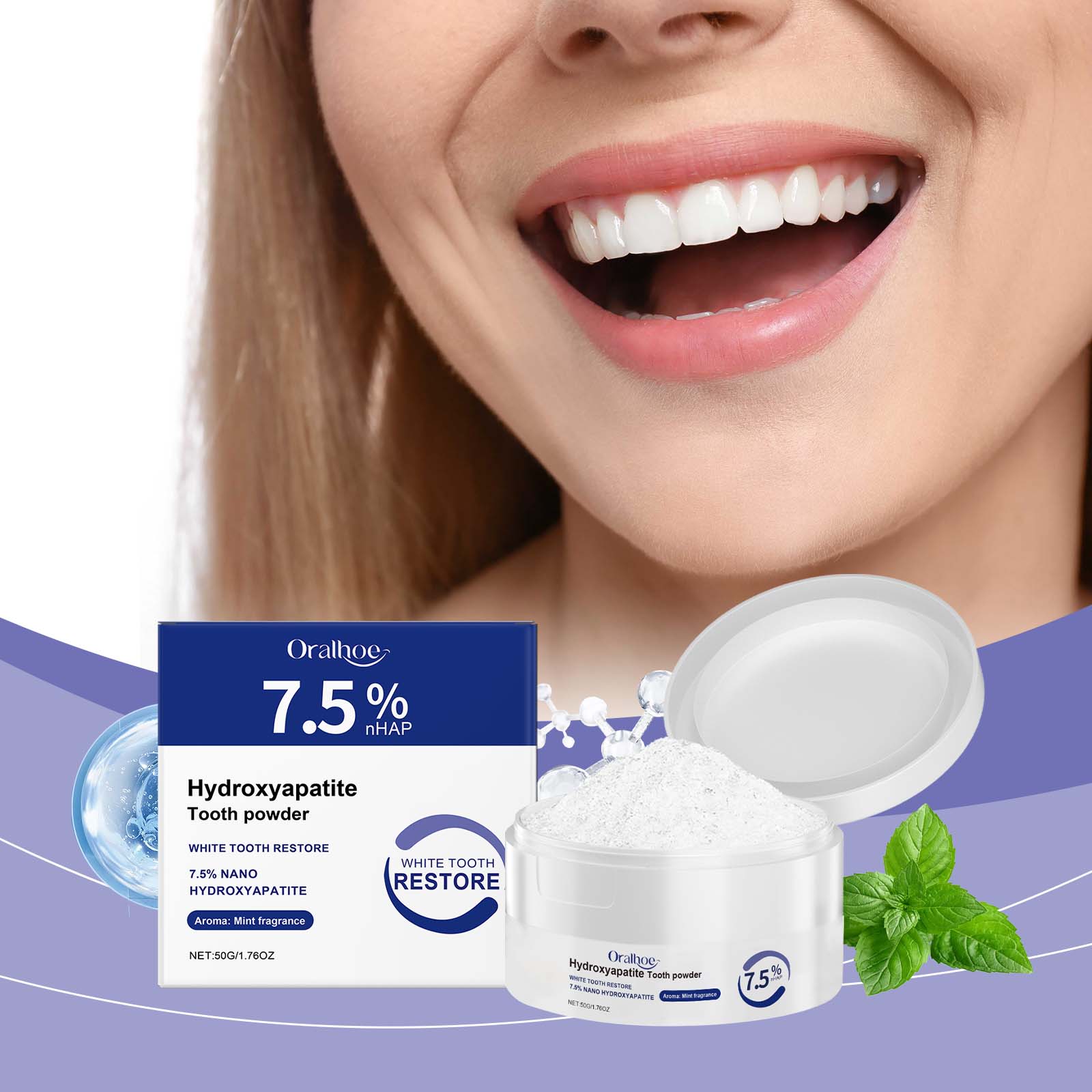 Soins dentaires délicats, puis - Teeth Whitening Oil Pulling avis et prix