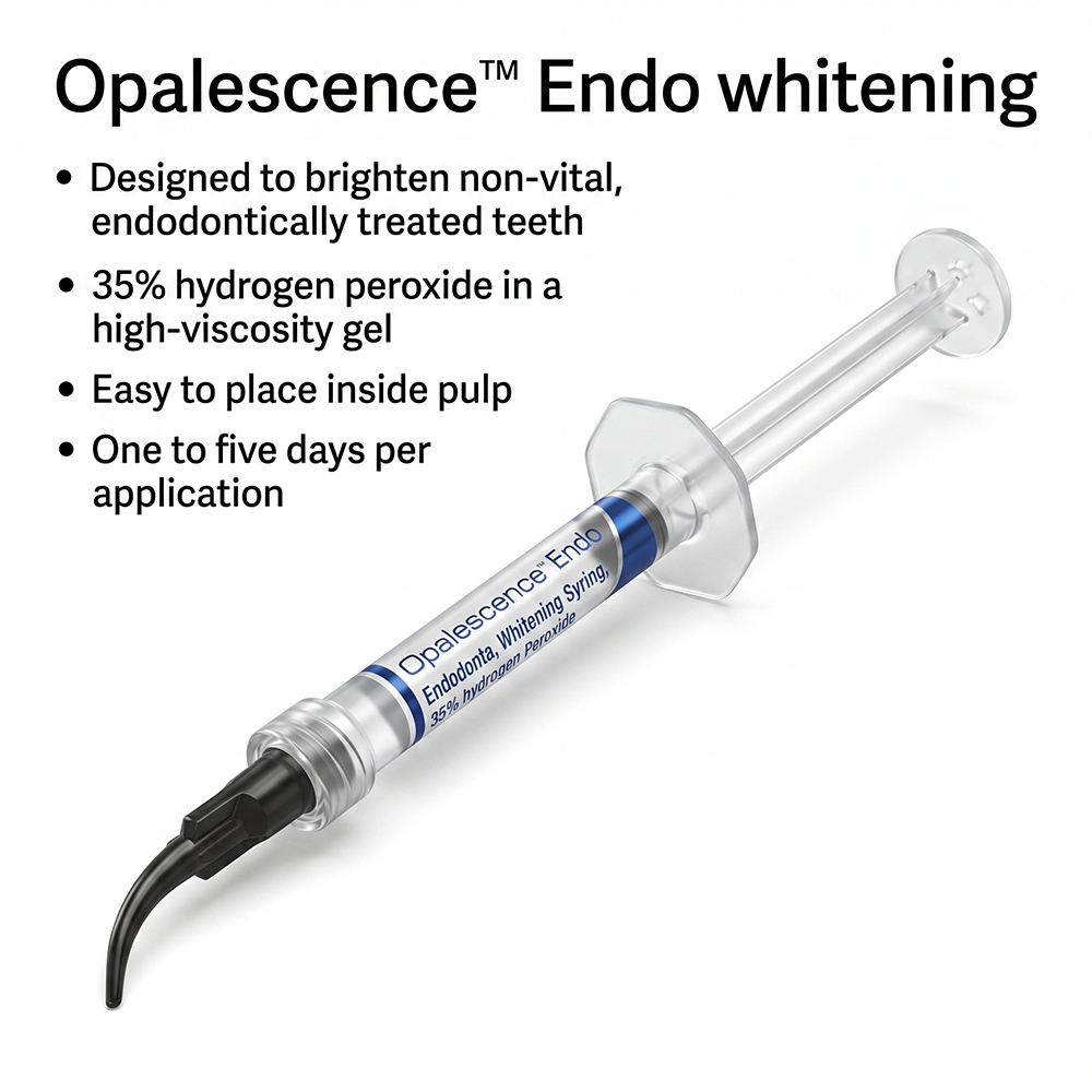 Gel de blanchiment interne Opa - Teeth Whitening Gel Opalescence avis et prix
