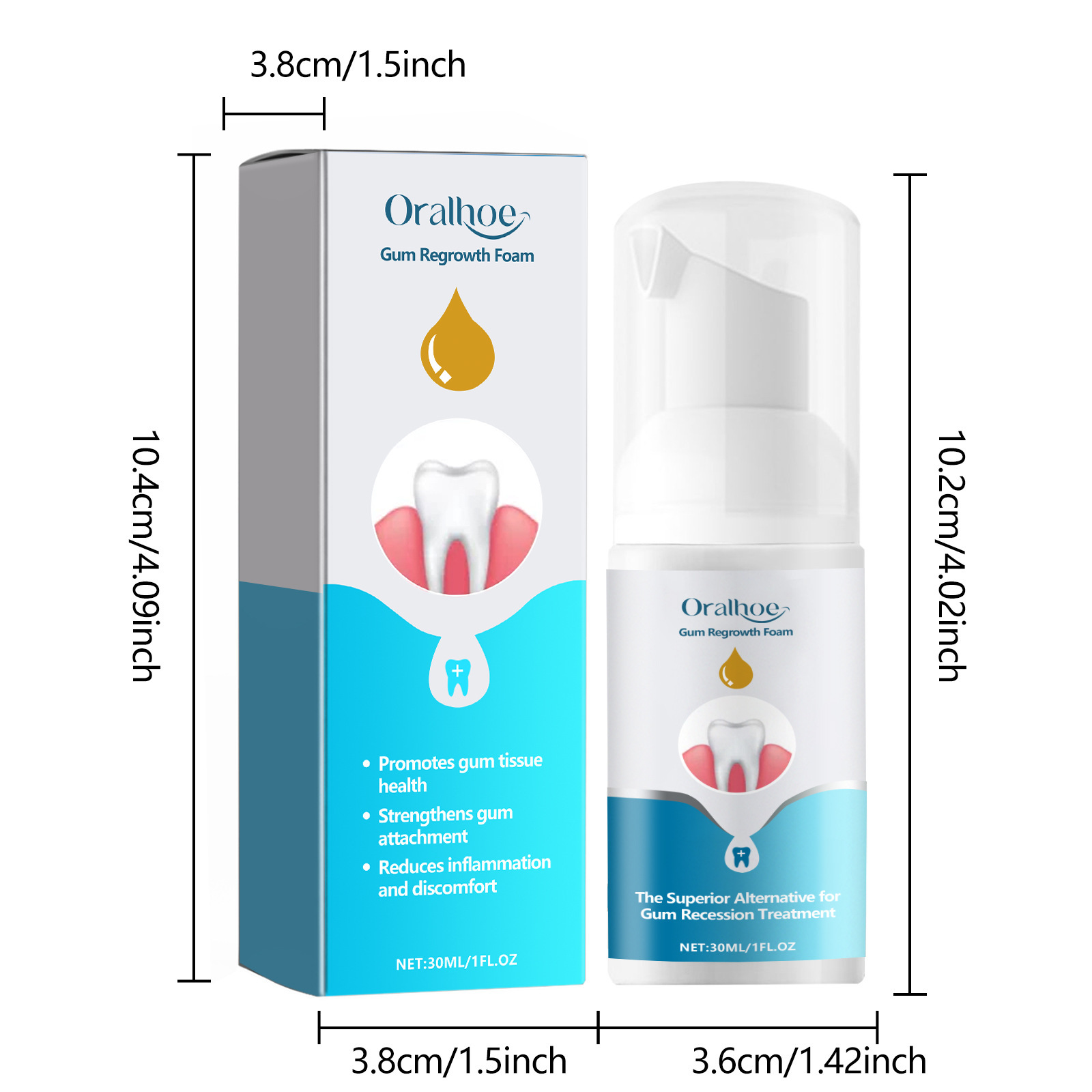Mousse dentifrice réparatrice  - Teeth Whitening Foam Toothpaste avis et prix