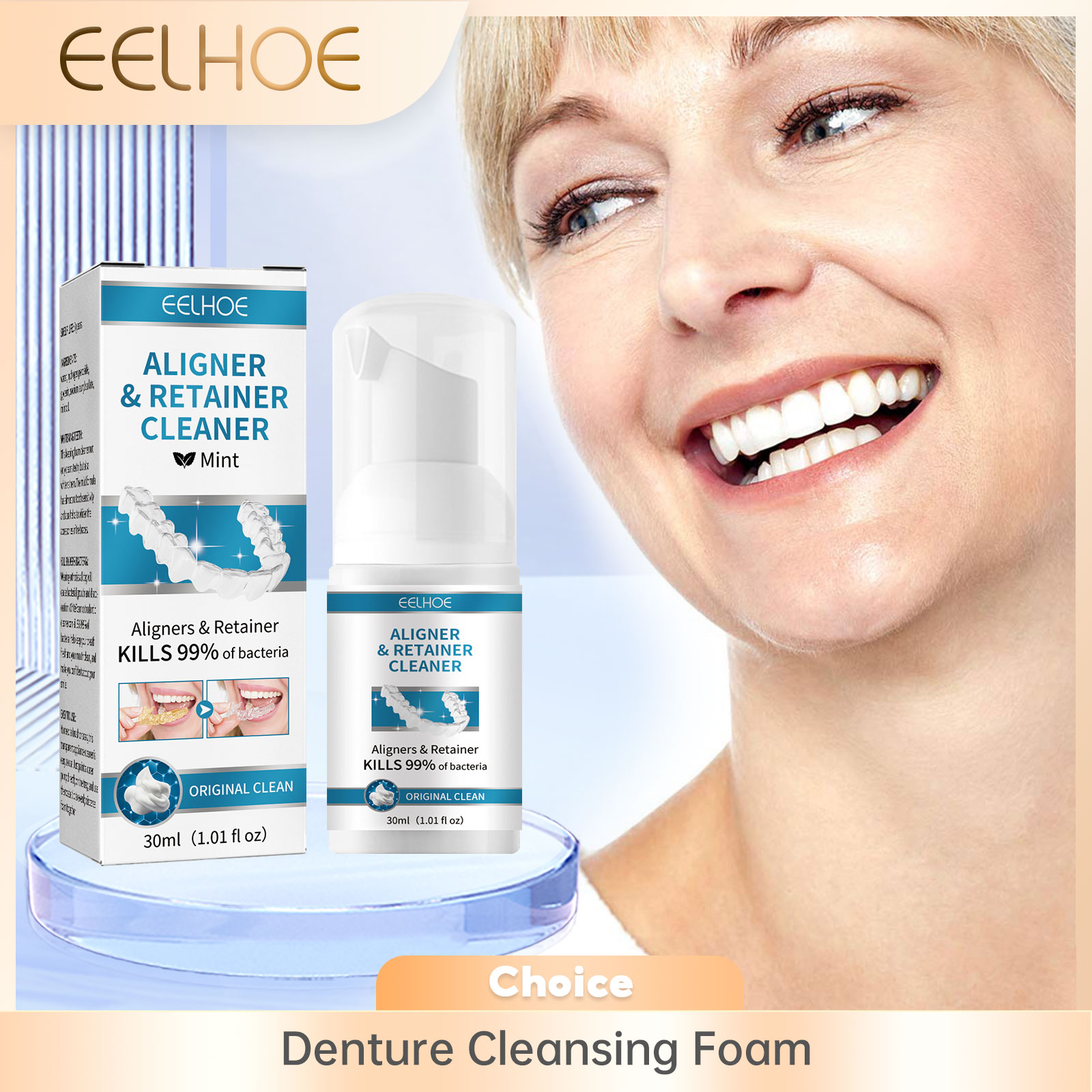 Aligneur de prothèses dentaire - Teeth Whitening Foam Toothpaste avis et prix
