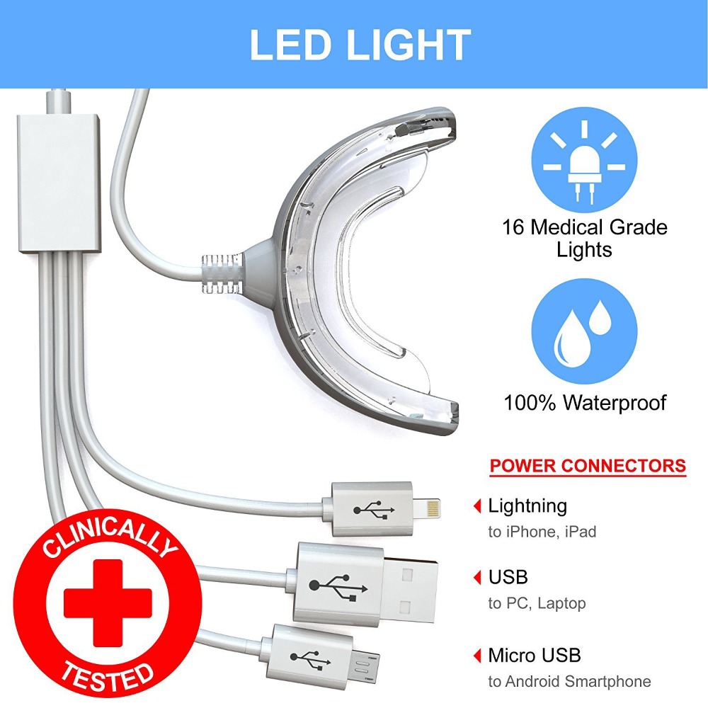 Lampe de blanchiment dentaire  - Teeth Whitening Blue Light avis et prix