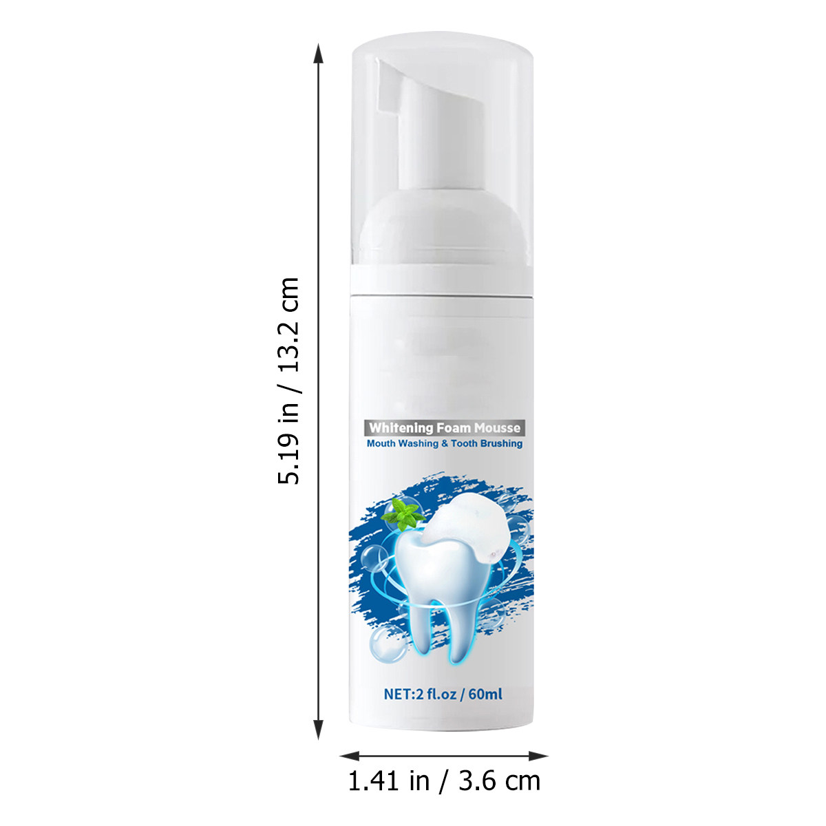 Mousse dentifrice blanchissant - Teeth Whitening Foam Toothpaste avis et prix