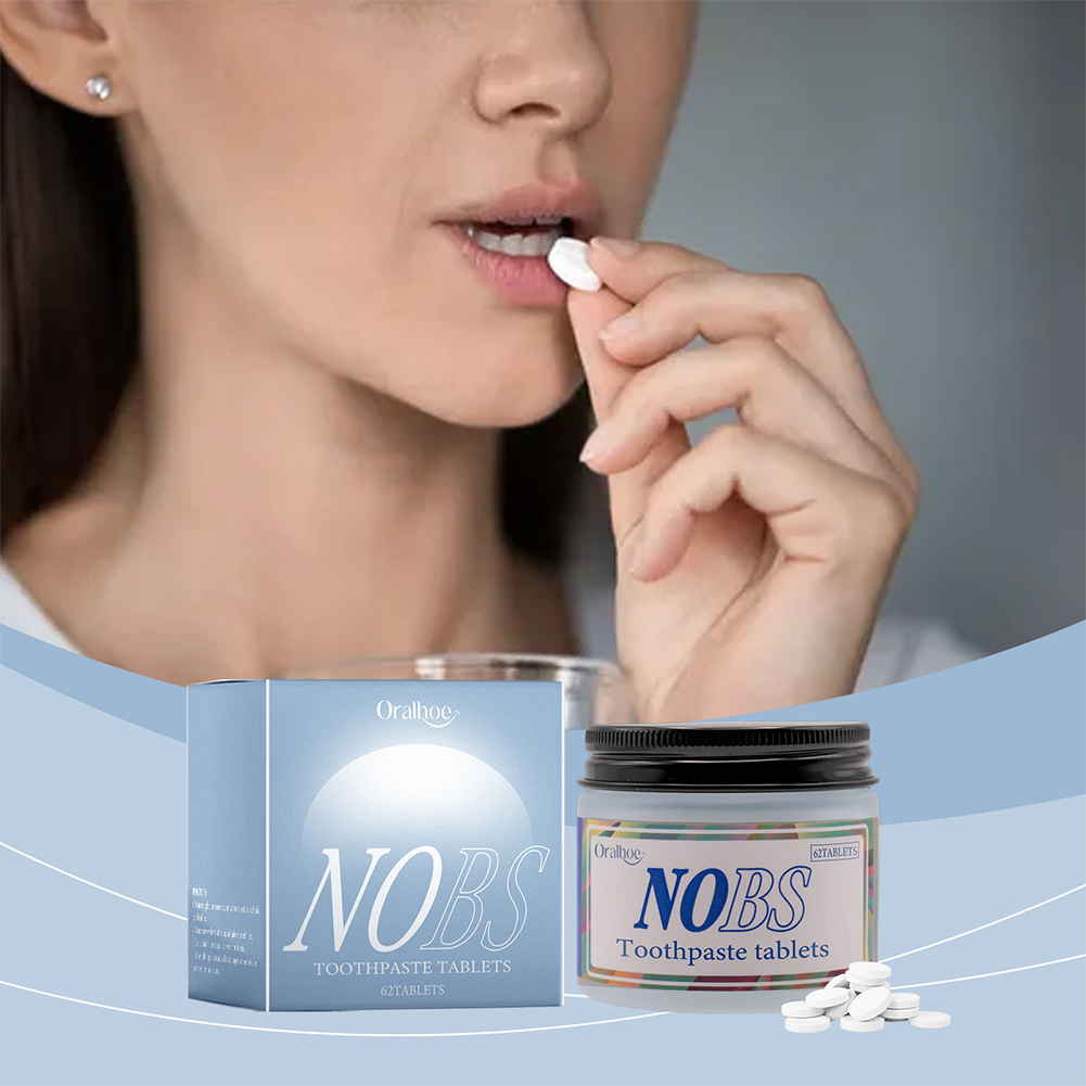 NOBS Comprimés de dentifrice - - Teeth Whitening Oil Pulling avis et prix