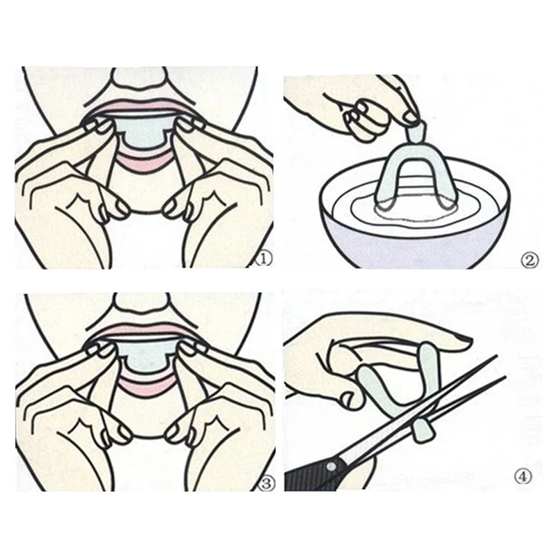 Protège-dents EVA, 1/8 pièces, - Teeth Whitening Gels avis et prix