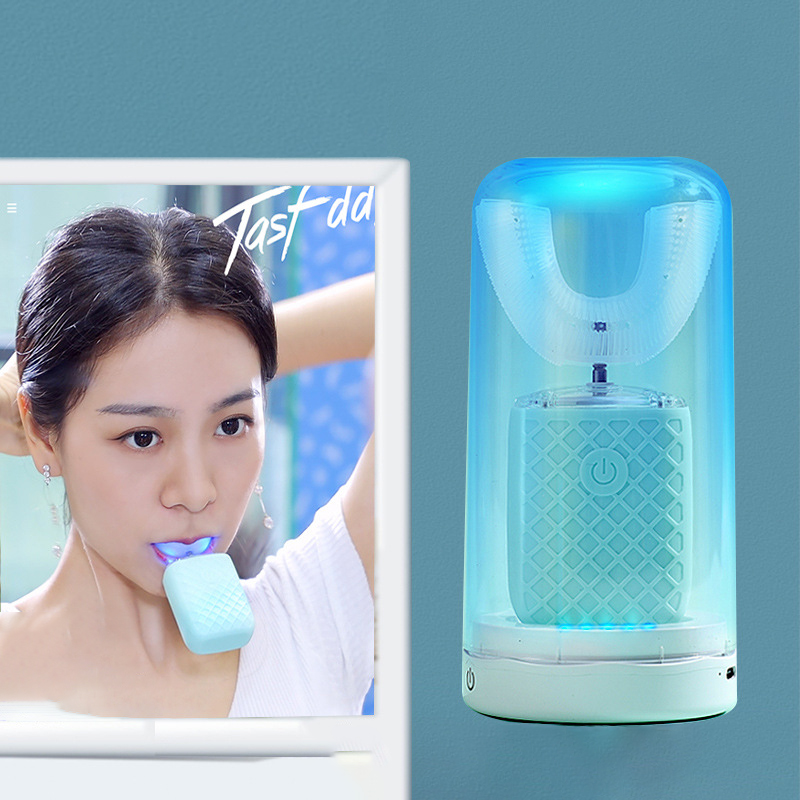 Brosse à dents électrique en f - Teeth Whitening Blue Light avis et prix