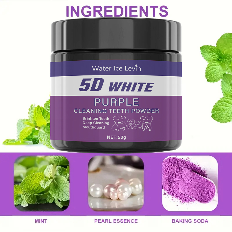 Water Ice Levin Purple Dentifr - Teeth Whitening Oil Pulling avis et prix