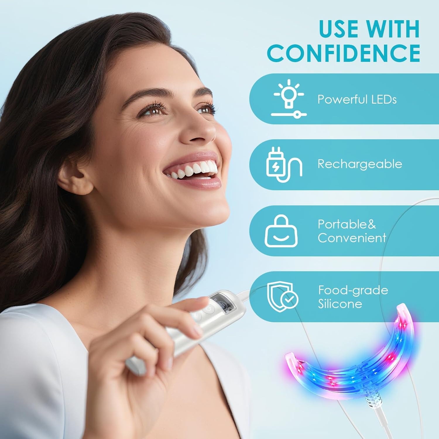 Lampe Accélératrice de Blanchi - Teeth Whitening Blue Light avis et prix