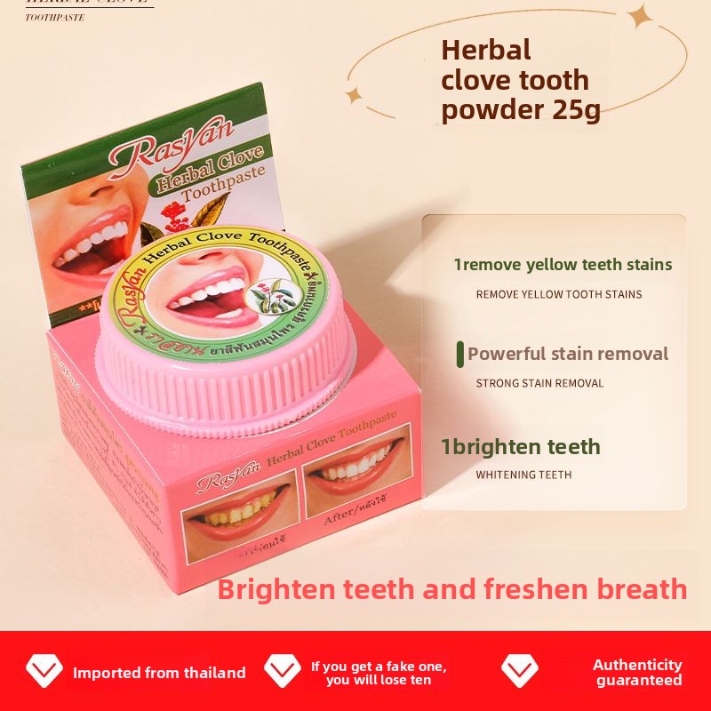 Poudre dentaire thaïlandaise a - Teeth Whitening Powder avis et prix
